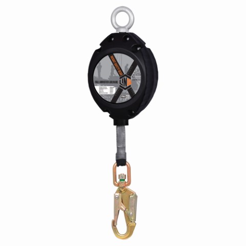 LINQ BLOQ- RETRACTABLE WEBBING LANYARD 6M